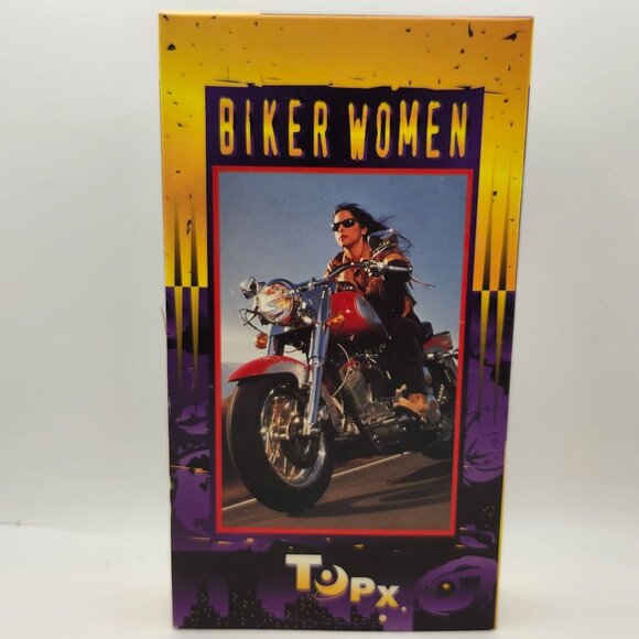 Biker Women VHS 1996 Topx Turner Home Entertainment 3404V - Picture 1 of 6